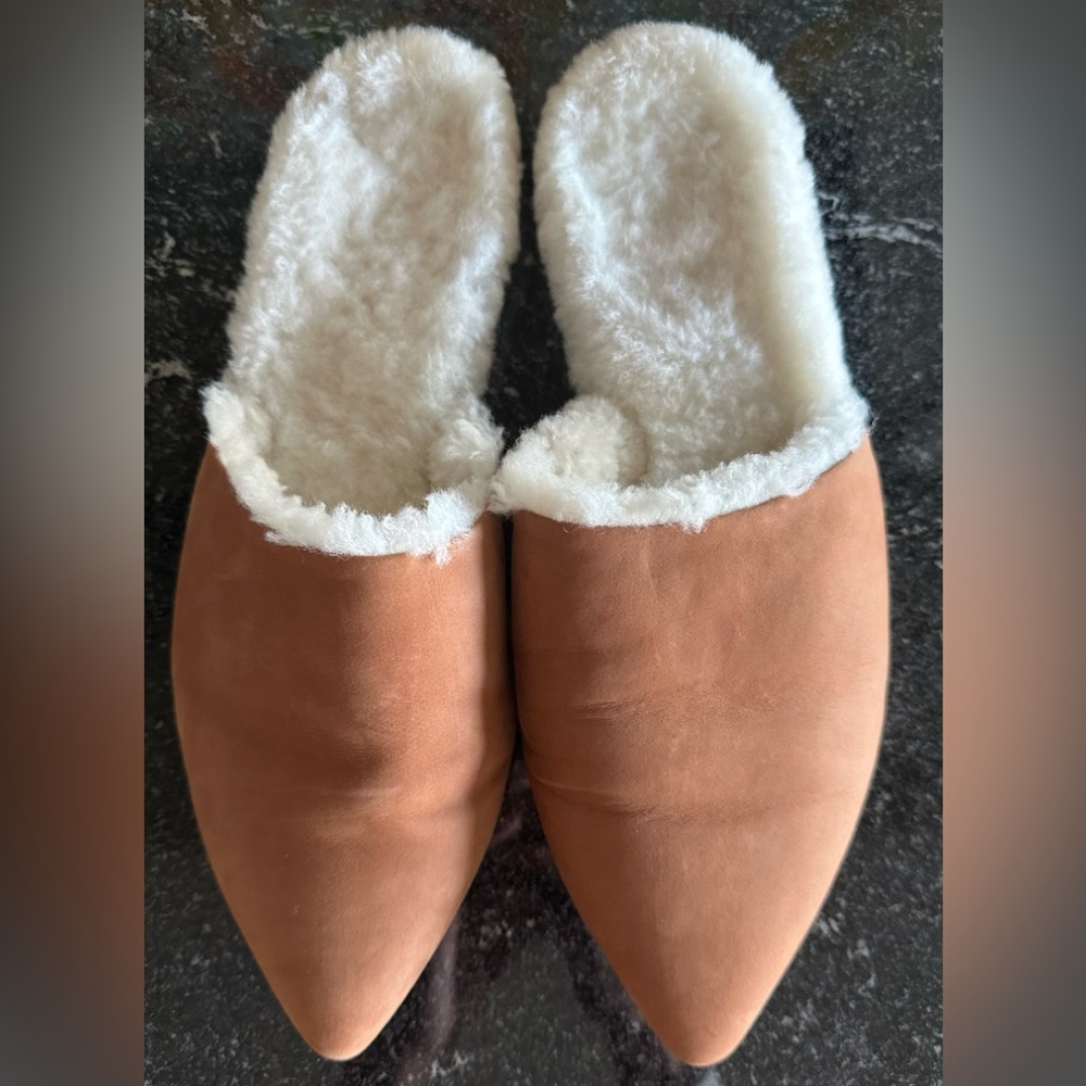 Jenni Kayne Shearling-Lined Mule